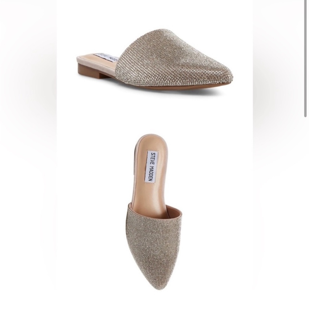 Steve Madden Rhinestone Mules